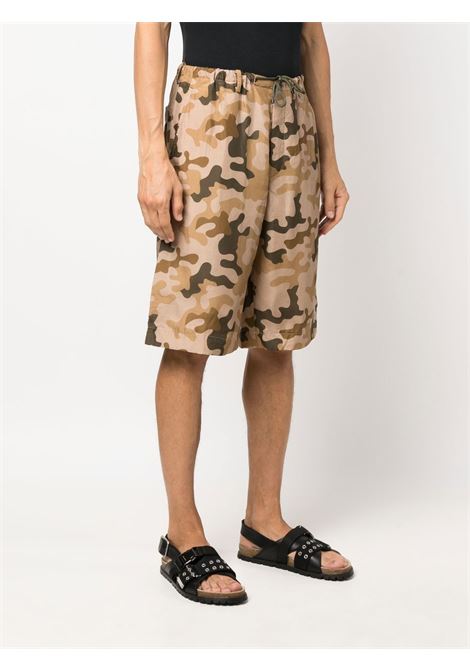 shorts con stampa camouflage DRIES VAN NOTEN | Shorts | PLYD4064103